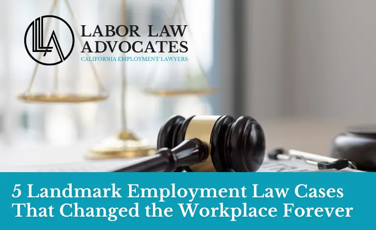landmark employment law cases landmark employment law cases