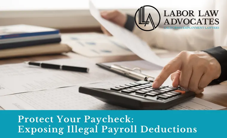 illegal payroll deductions illegal payroll deductions