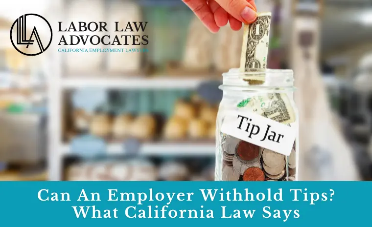 can an employer withhold tips can an employer withhold tips