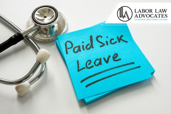 california sick leave law