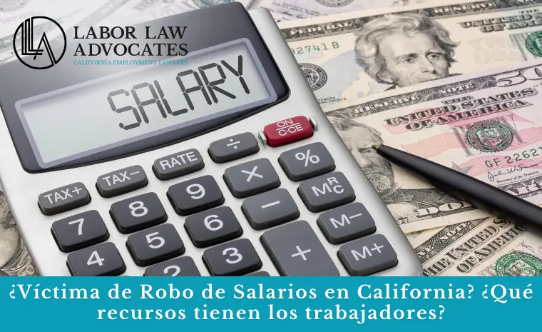 robo de salarios en california